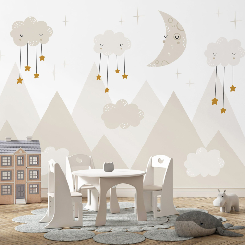 Papier peint panoramique Enfants - Paysage