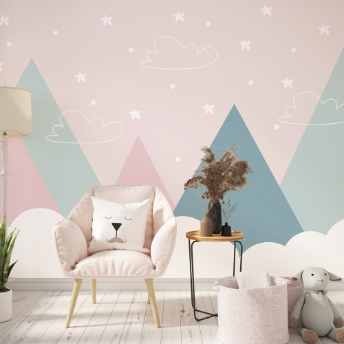 Papier peint panoramique Enfants - Paysage