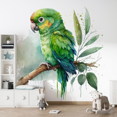 Papier peint panoramique Enfants - Perroquet