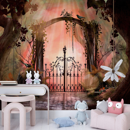 Papier peint panoramique Enfants - Porte Enchantée