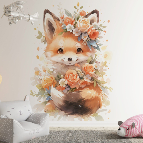 Papier peint panoramique Enfants - Renard
