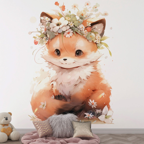 Papier peint panoramique Enfants - Renard
