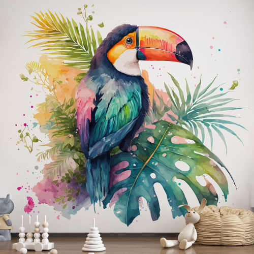 Papier peint panoramique Enfants - Toucan