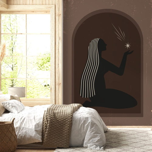 Papier peint panoramique - Femme Boho