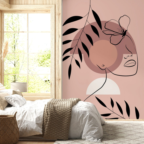 Papier peint panoramique - Femme Boho