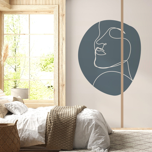 Papier peint panoramique - Femme Boho