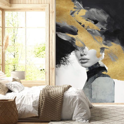 Papier peint panoramique - Femme Design