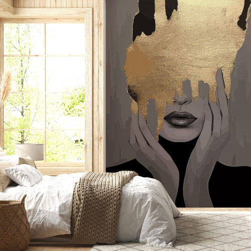 Papier peint panoramique - Femme Design