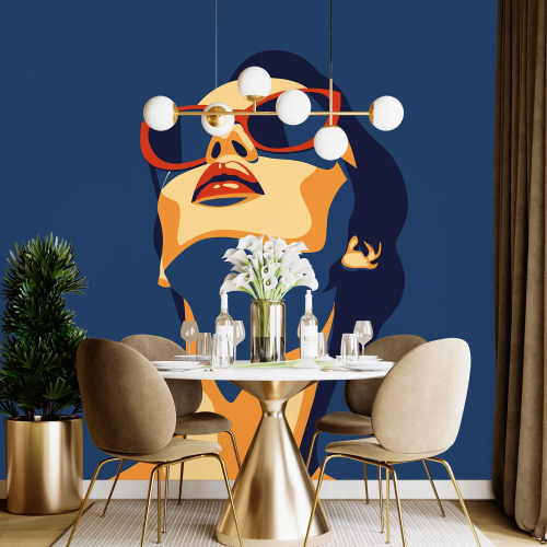 Papier peint panoramique - Femme Design