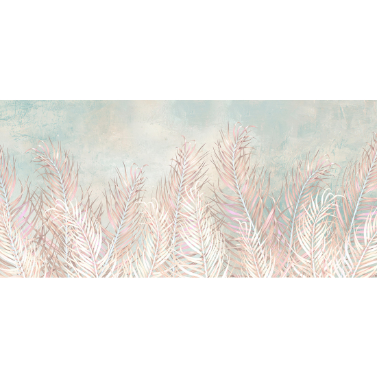 Papier peint panoramique - Feuilles