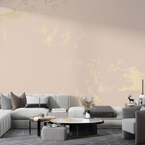 Papier peint panoramique - Feuilles Design