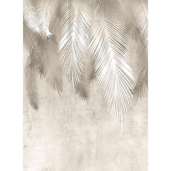 Papier peint panoramique - Feuilles Palmiers