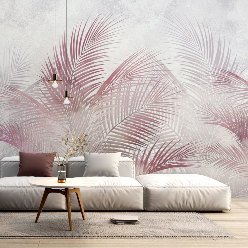 Papier peint panoramique - Feuilles tropicales