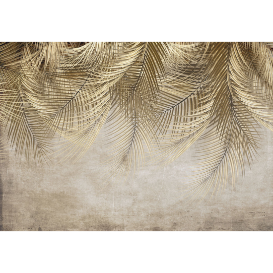 Papier peint panoramique - Feuilles tropicales