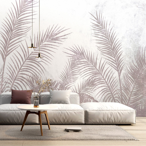 Papier peint panoramique - Feuilles tropicales