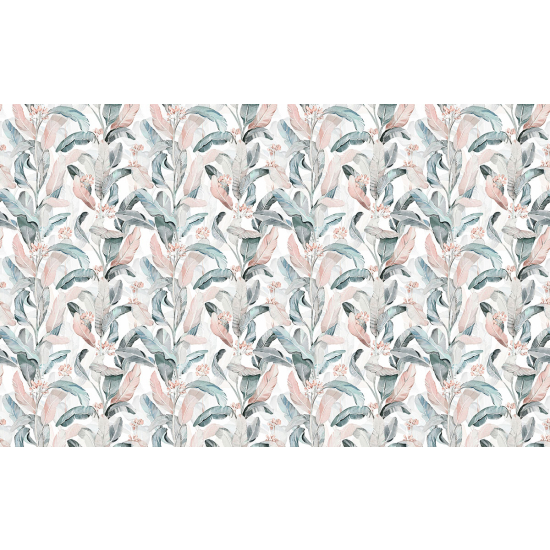 Papier peint panoramique - Feuilles tropicales