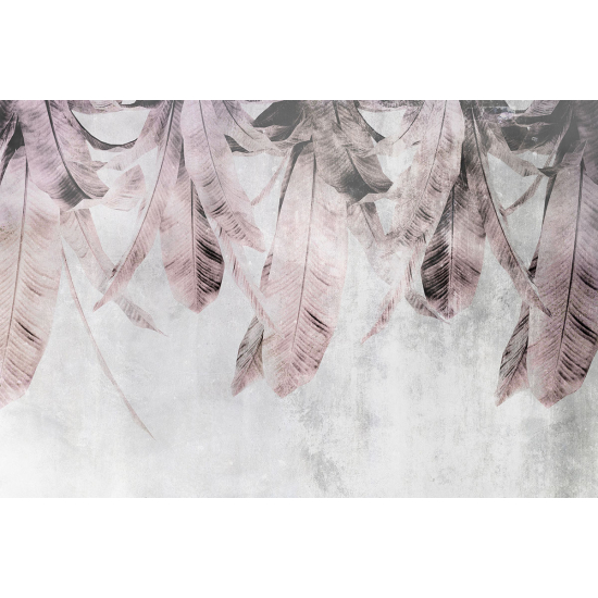Papier peint panoramique - Feuilles tropicales