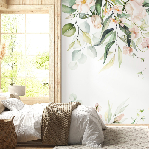 Papier peint panoramique - Fleurs