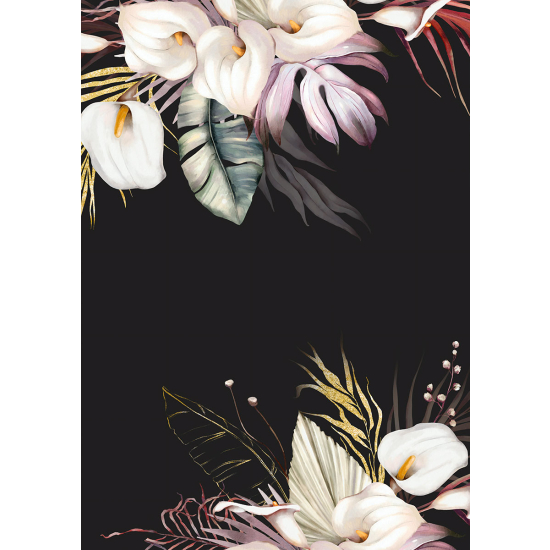 Papier peint panoramique - Fleurs
