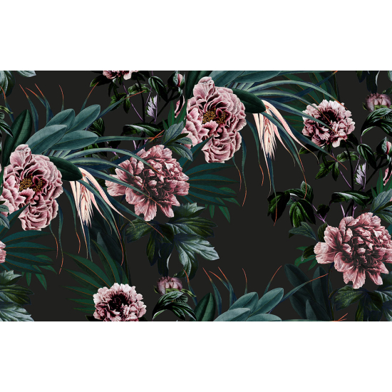 Papier peint panoramique - Fleurs