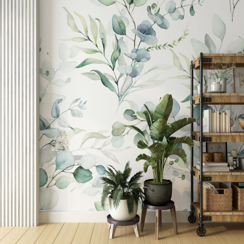 Papier peint panoramique - Fleurs