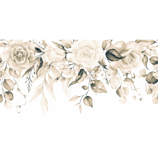 Papier peint panoramique - Fleurs