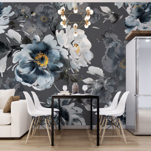 Papier peint panoramique - Fleurs