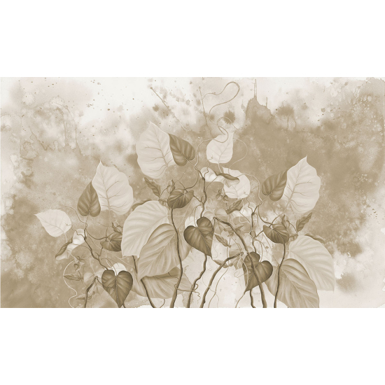Papier peint panoramique - Fleurs