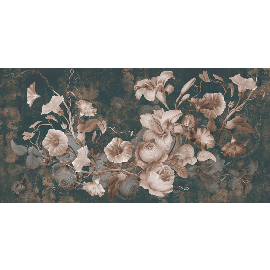 Papier peint panoramique - Fleurs