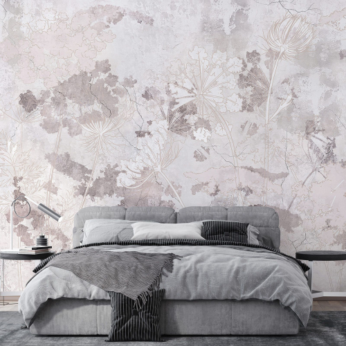 Papier peint panoramique - Fleurs