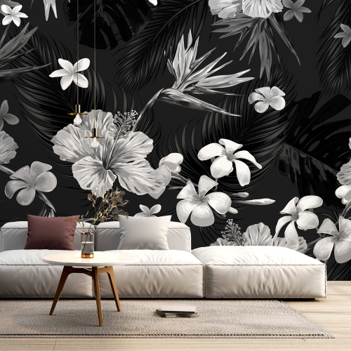 Papier peint panoramique - Fleurs