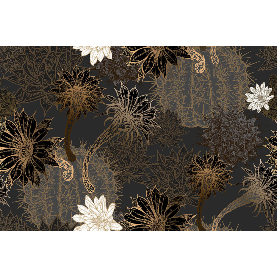 Papier peint panoramique - Fleurs