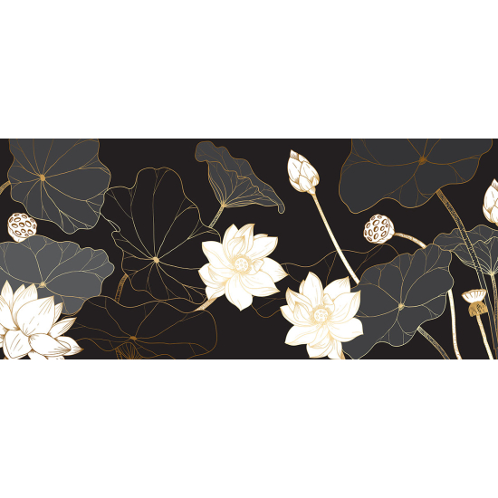 Papier peint panoramique  - Fleurs