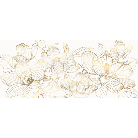 Papier peint panoramique - Fleurs