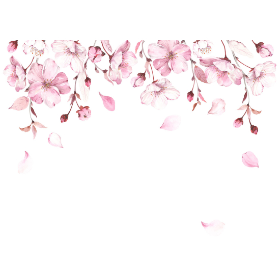 Papier peint panoramique - Fleurs