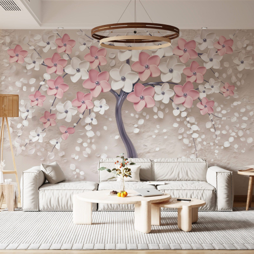 Papier peint panoramique - Fleurs