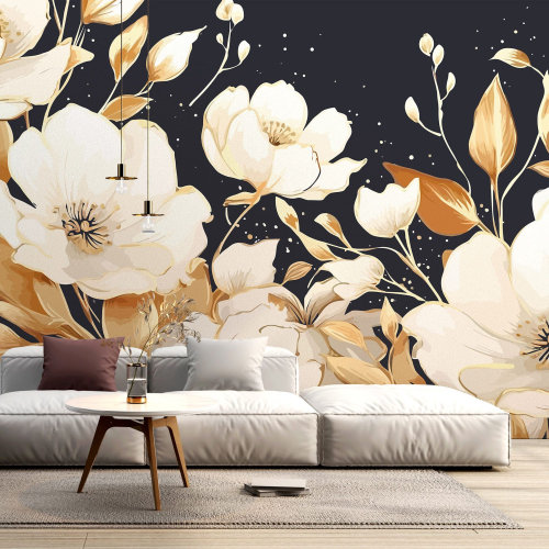 Papier peint panoramique - Fleurs