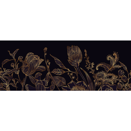 Papier peint panoramique - Fleurs