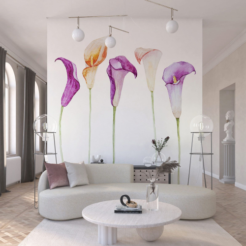 Papier peint panoramique - Fleurs