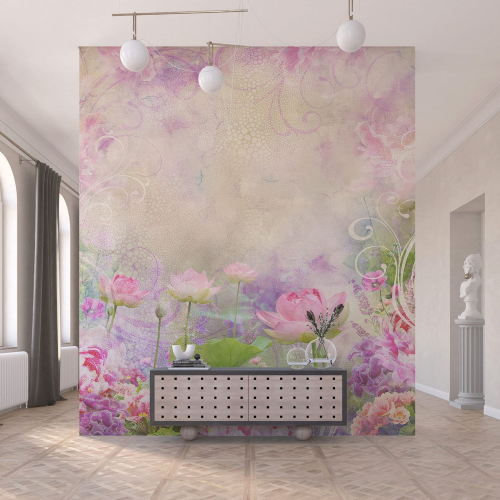 Papier peint panoramique - Fleurs