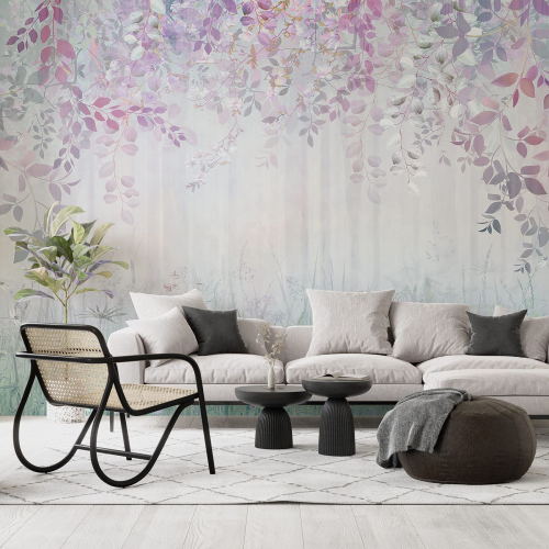 Papier peint panoramique - Fleurs
