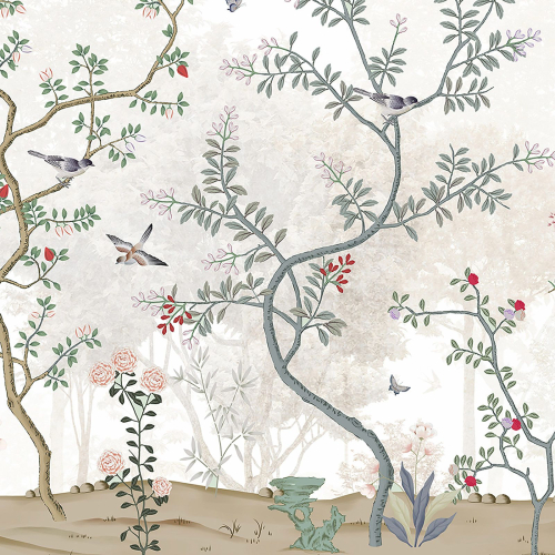 Papier peint panoramique - Fleurs