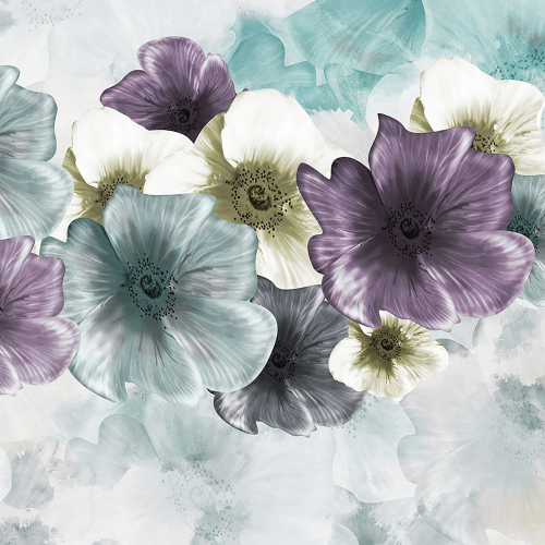 Papier peint panoramique - Fleurs