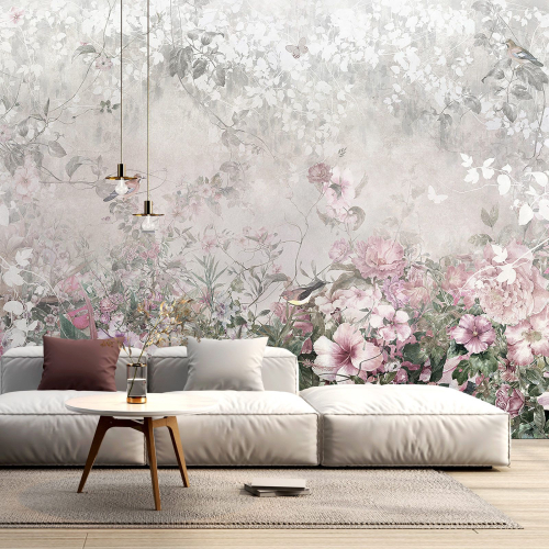 Papier peint panoramique - Fleurs
