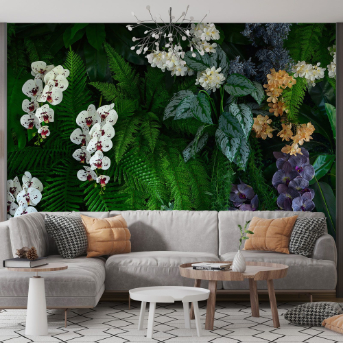 Papier peint panoramique - Fleurs