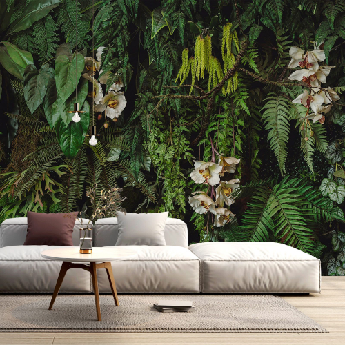 Papier peint panoramique - Fleurs