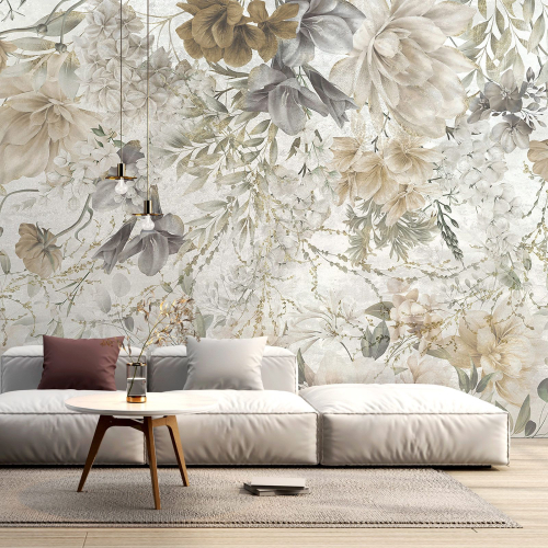 Papier peint panoramique - Fleurs
