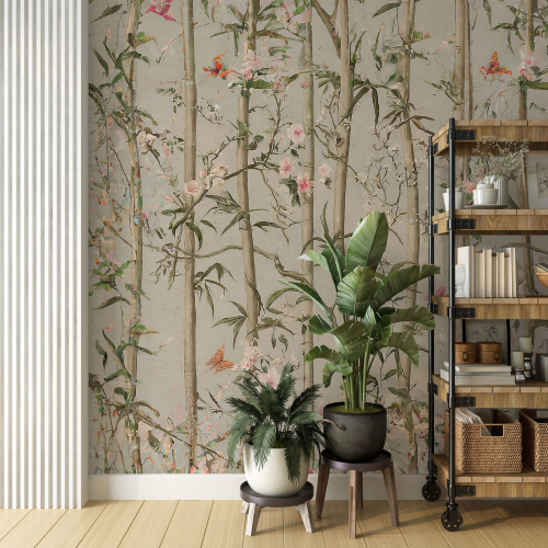 Papier peint panoramique - Fleurs