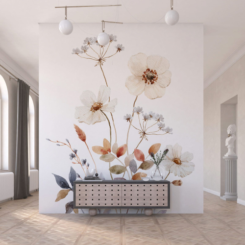 Papier peint panoramique - Fleurs