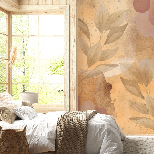 Papier peint panoramique - Fleurs